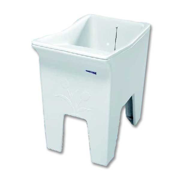 Lavoir mobile en fibre de verre 70x45x75 cm - 1