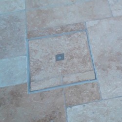 Couvercle regard à carreler acier galvanisé 50x50 - 5