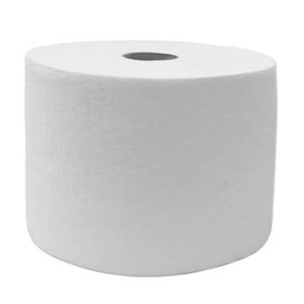 Bobine de papier texturé industrielle essuie main absorbant 500 mètres