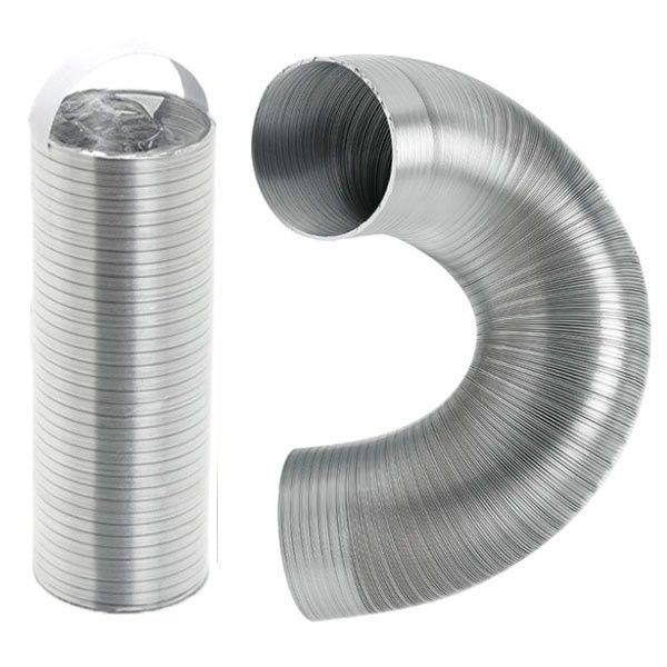 Gaine aluminium compact extensible diamètre 90 - 1