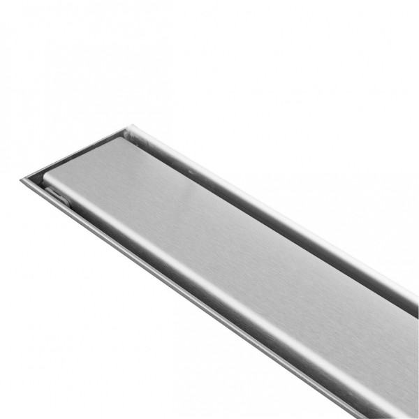 Caniveau de douche italien à finition en Inox 85cm - 2