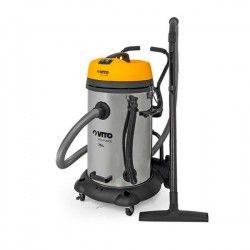 Aspirateur industriel de solides et liquides 75 litres 2 moteurs - 1