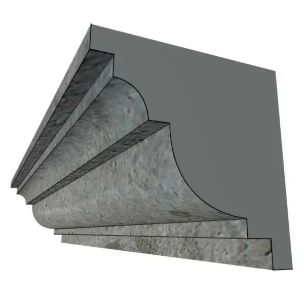 Moule polystyrène corniche Modèle P5 270x270 - 2 Moule polystyrène corniche Modèle P5 270x270 - 2