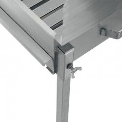 Barbecue grill BLAZE sur pied à charbon Acier Inoxydable 60x40 - 3