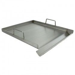 Plaque / Planche grill pour barbecue Inox 40x40 - 1