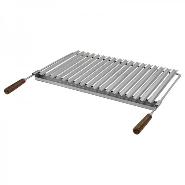 Grille barbecue BBQ Argentine en acier inoxydable 78x38 - 2