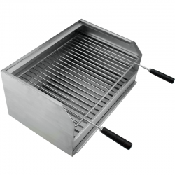 Barbecue grill à poser Broil Acier Inoxydable 70x40 - 2
