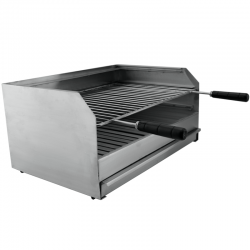Barbecue grill à poser acier inoxydable 70x40 - 1