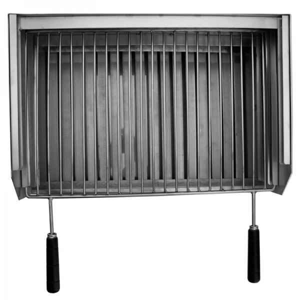 Barbecue grill à poser acier inoxydable 50x40 - 7