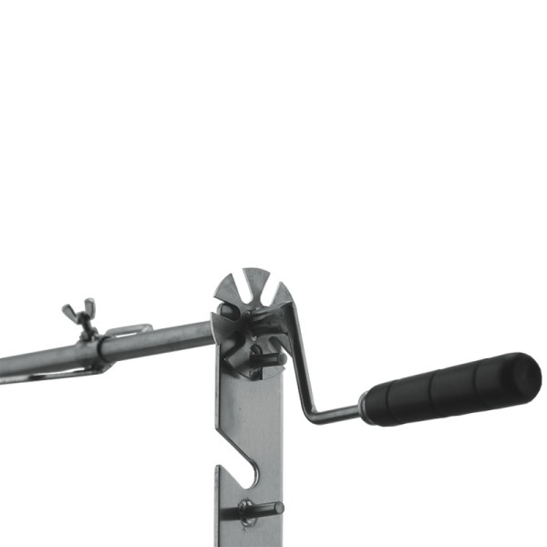 Barbecue à charbon Blaze Inox TourneBroche rotatif 50x40 - 5