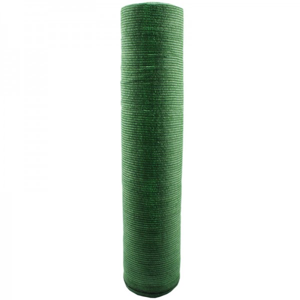 Voile d'ombrage filet vert claire PEHD 90g 2x10m - 5