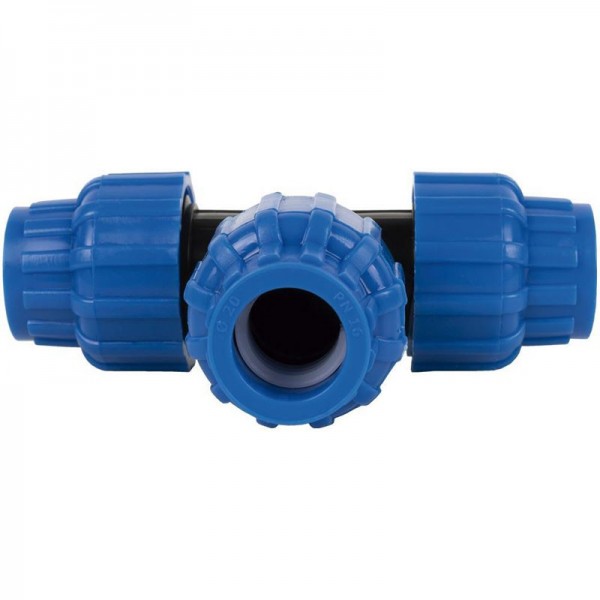 Té 1"1/4 emboîtement rapide PN16 - Ø40x40x40 - 4