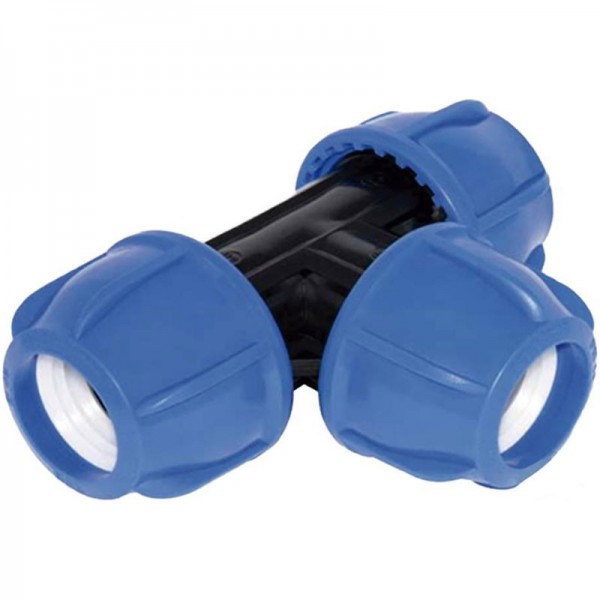 Té 1"1/4 emboîtement rapide PN16 - Ø40x40x40 - 2