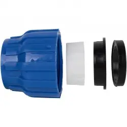 Coude 90º 2" emboîtement rapide PN16 - Ø63 - 4