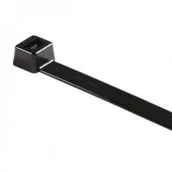 Collier serrage Polymère Noir 365x7,5 mm 100 pièces - 1