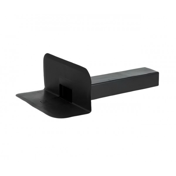 Gargouille horizontale carré trop plein 100x100 mm + adaptateur Ø80 mm - 2