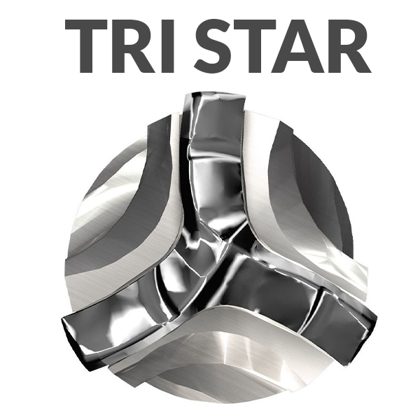 Foret SDS-Plus TRI-STAR béton/pierre Ø6 mm - ECEF - 3