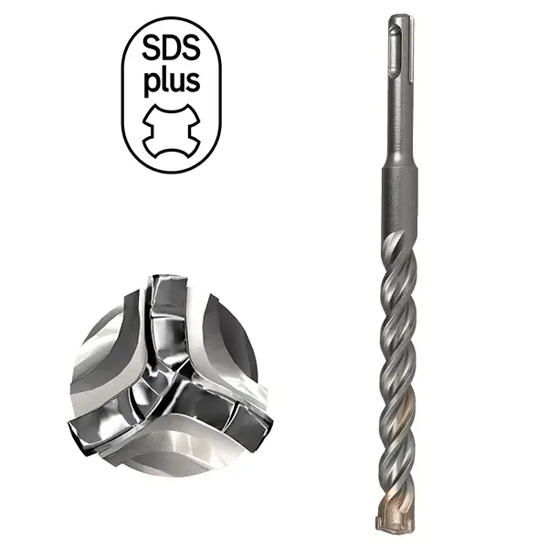 Foret SDS-Plus TRI-STAR béton/pierre Ø10 mm - ECEF - 1