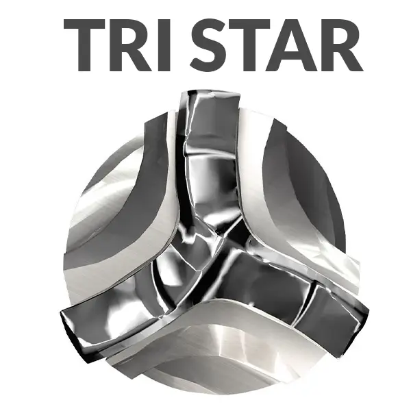Foret SDS-Plus TRI-STAR béton/pierre Ø10 mm - ECEF - 3