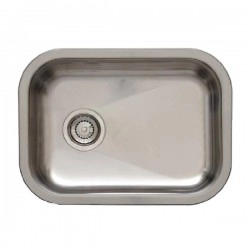 Évier inox sous plan QUARTZ 1 bac 40 x 35 - 1