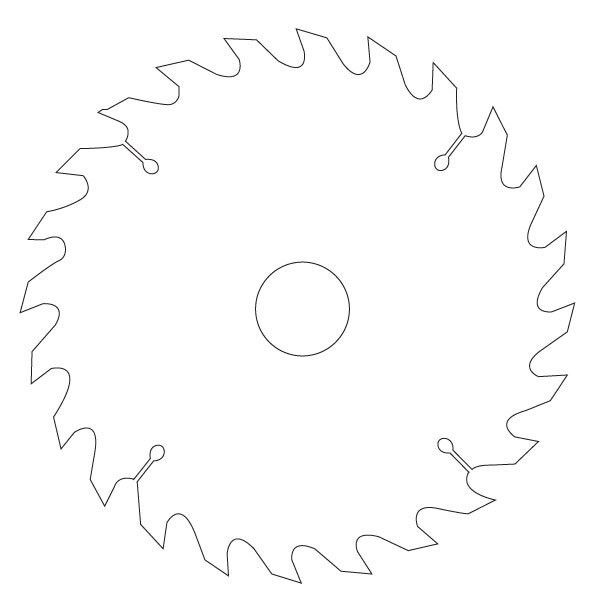 Disque scie circulaire 140x16